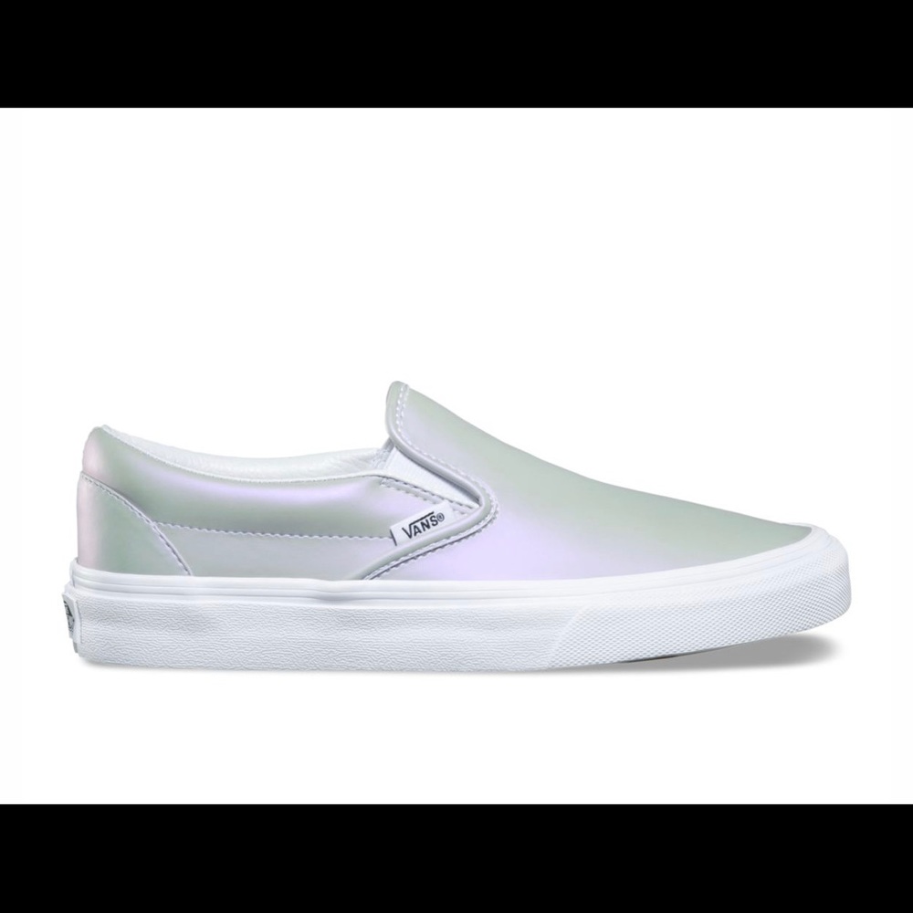 Metallic slip on Vans Women Size 7